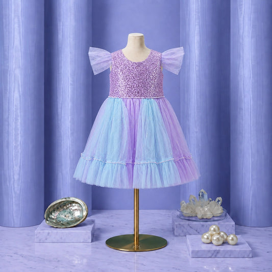 Purple Sequin Fairy Dress