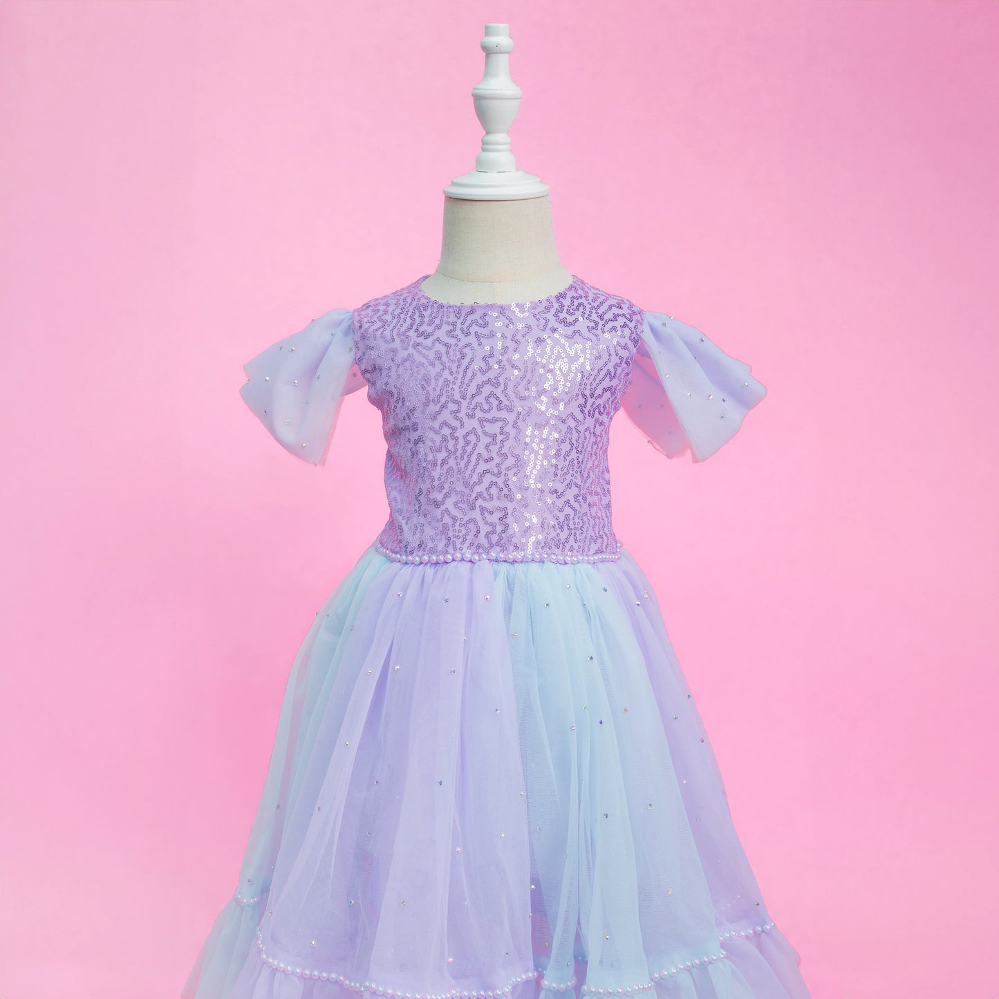Purple Sequin Fairy Dress