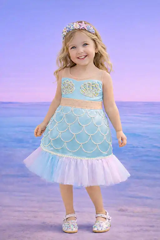 Baby Mermaid Mesh Dress