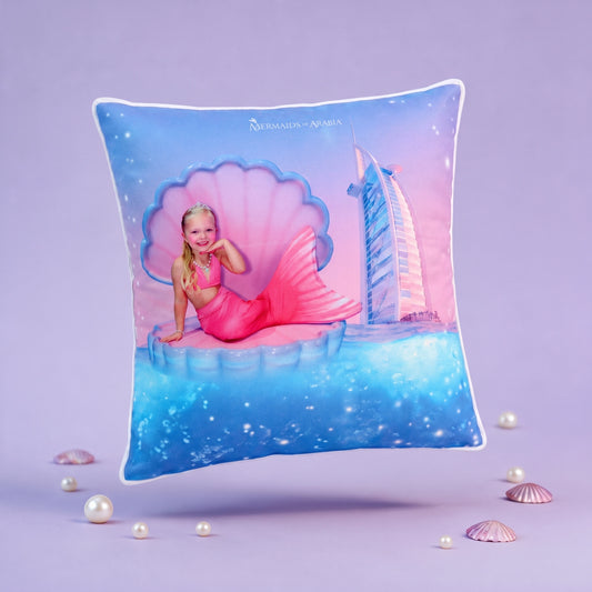 Dubai Mermaid Cushion – Burj Al Arab Edition