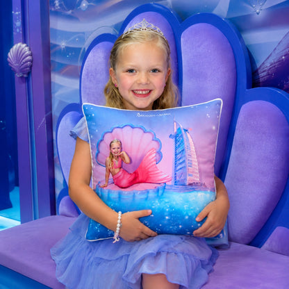 Dubai Mermaid Cushion – Burj Al Arab Edition