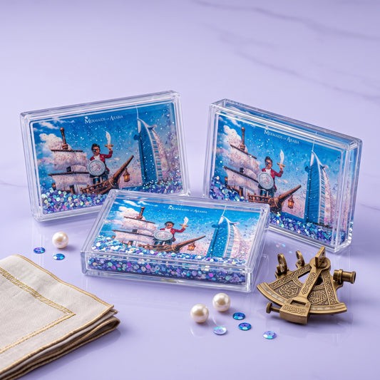Pirate Glittery Magnets Set