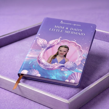 Mermaid Shell Personalised Notebook
