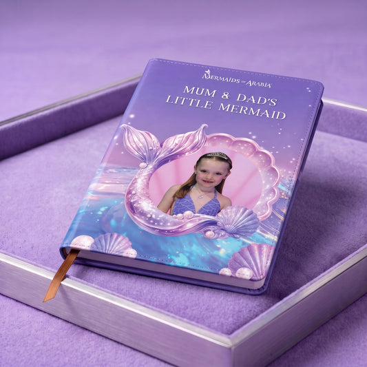 Mermaid Shell Personalised Notebook