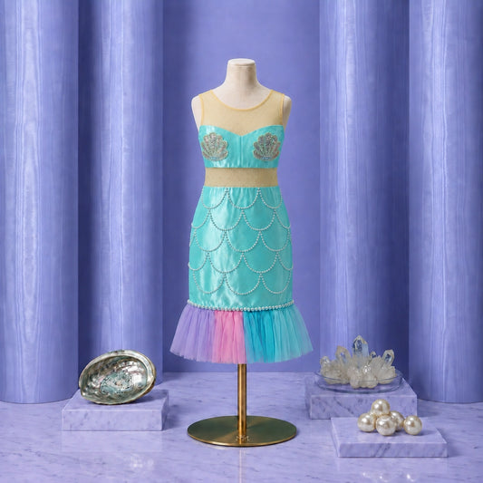 Baby Mermaid Mesh Dress