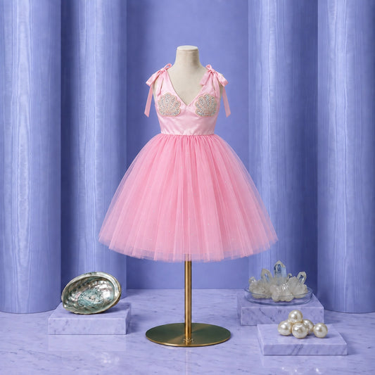 Shell Princess Pink Dress