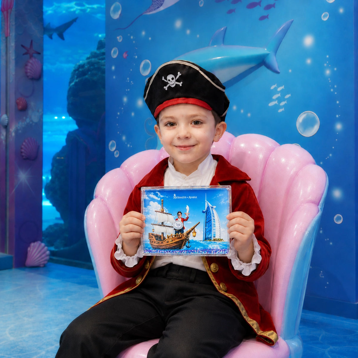 Pirate Glitter Frame