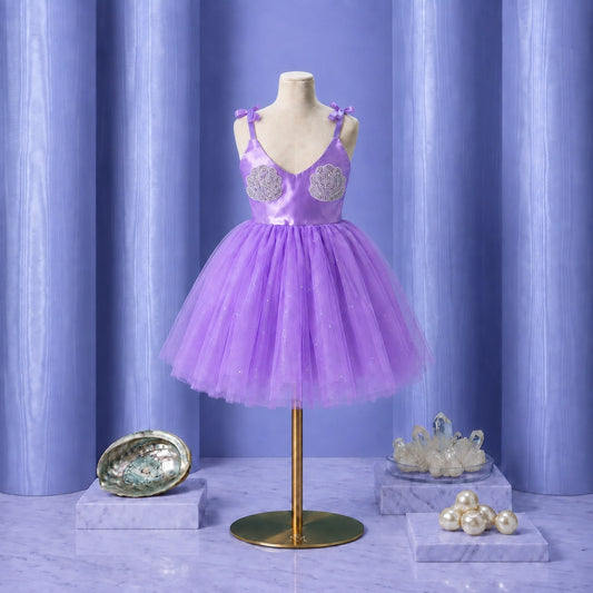 Shell Princess Purple Dress