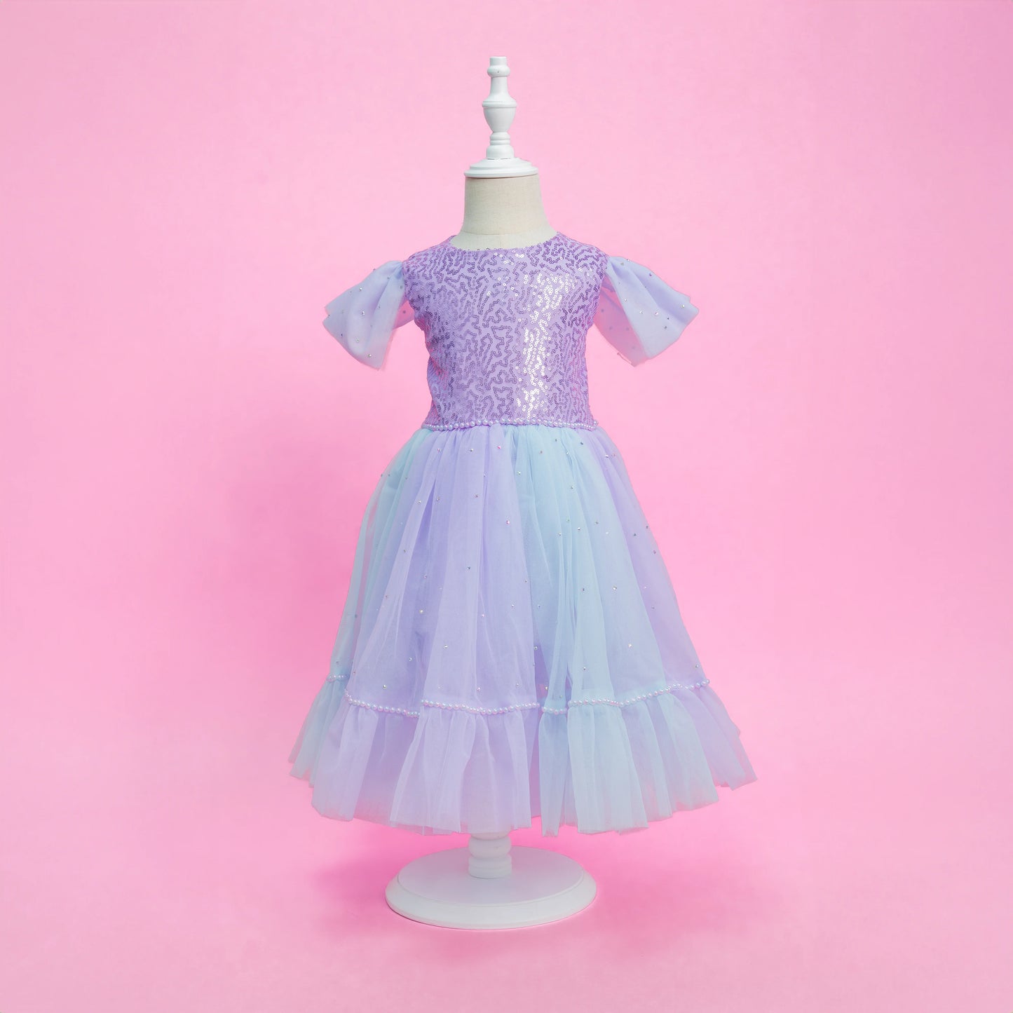 Purple Sequin Fairy Dress
