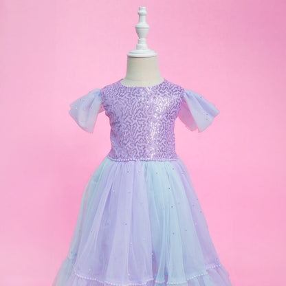 Purple Sequin Fairy Dress